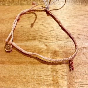 Pura Vida Breast Cancer Bracelet